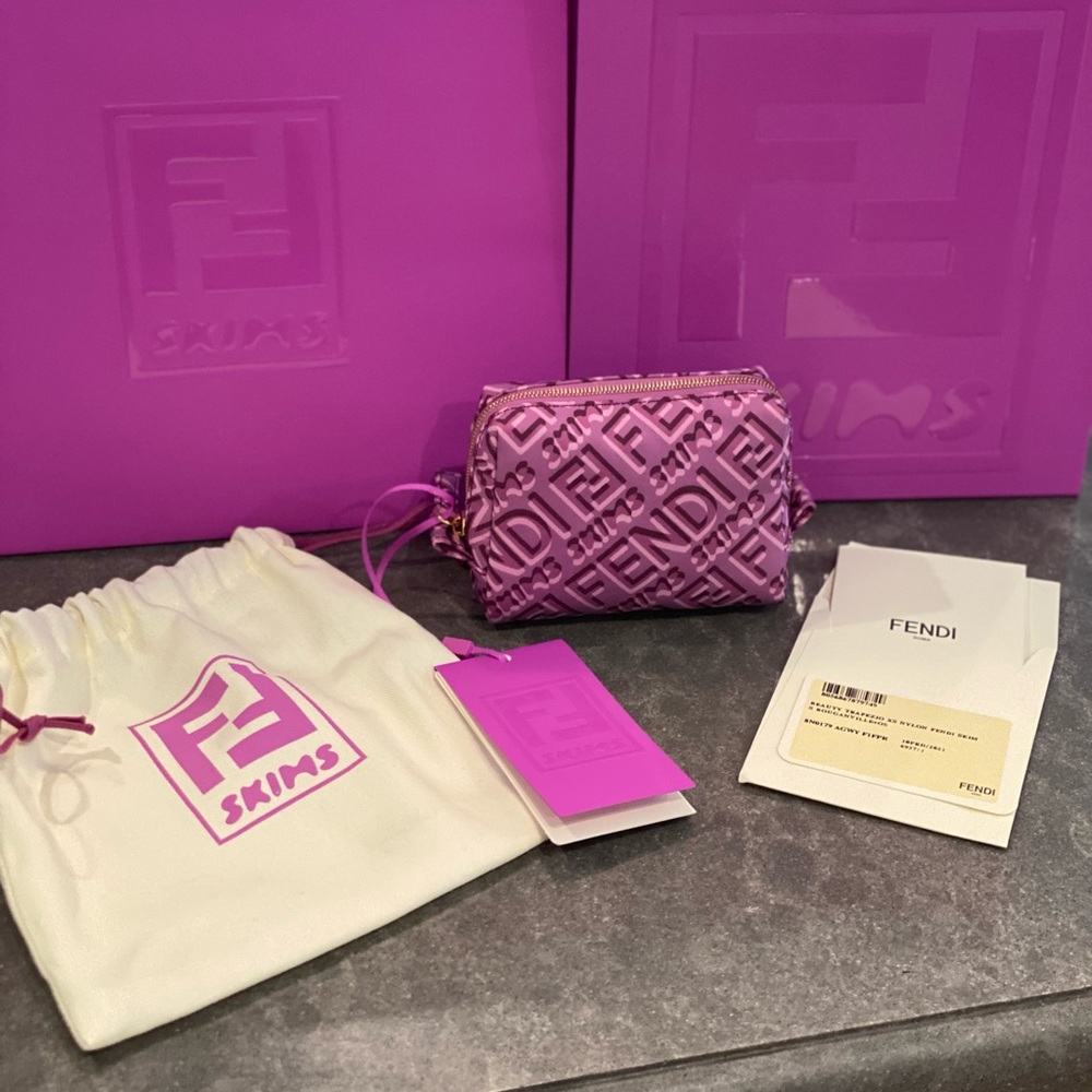 Fendi x Skims limited edition makeup bag